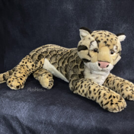 national geographic clouded leopard plush